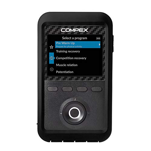 Compex Sport Elite 3.0 Muscle Stimulator with TENS Kit – 10 Programs — Size, capacity and configuration compared