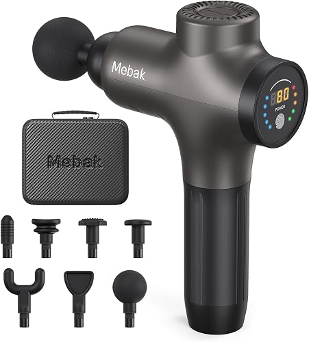 Mebak 3 Massage Gun, Massage Gun Deep Tissue for Athletes, Professiona — Durability testing under extreme conditions