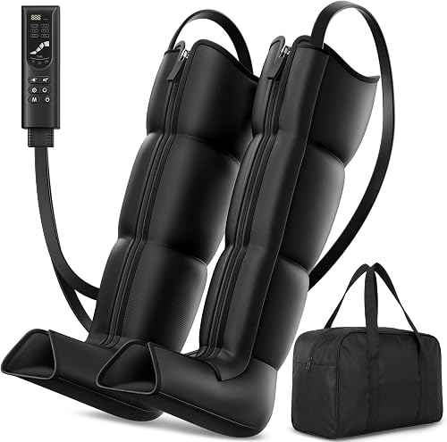 Feelvane Leg Compression Massager Recovery System - Full-Leg Compressi — Build quality and design details up close