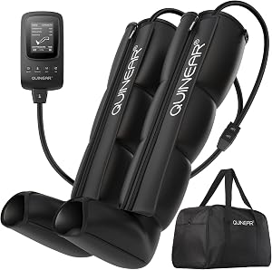 QUINEAR Air Compression Recovery System, Professional Sequential Device for Massage Therap