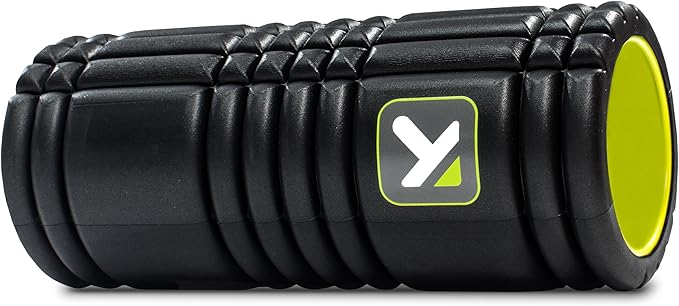 TriggerPoint Grid 1.0 Foam Roller - 13" Multi-Density Massage Roller for Deep Tissue & Muscle Recovery - Relieves Tight, Sore Muscles & Kinks, Improves Mobility & Circulation - Tar