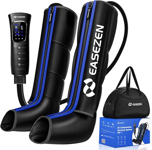 EaseZen Leg Compression Massager for Circulation and Pain Relief, Leg — Our recommended configuration for best results