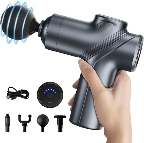 LEERCON Massage Gun Deep Tissue, Silent Motor and Portable Massage Gun — Real-world performance testing in action