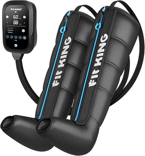 FIT KING Upgraded Leg Massager Recovery Boots, Professional Air Compre — Build quality and design details up close